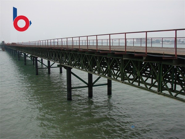 跨海、跨江及跨河上承式貝雷鋼棧橋（中鐵大橋局、中交航務局、中交公路局、中航港等）